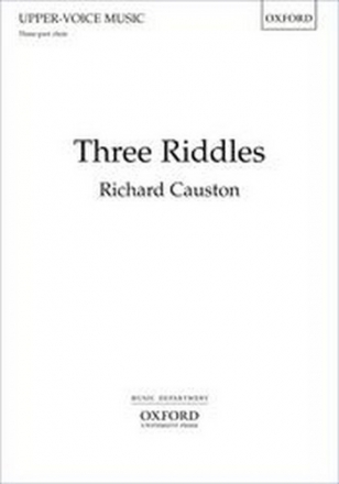 Causton, Richard Three Riddles