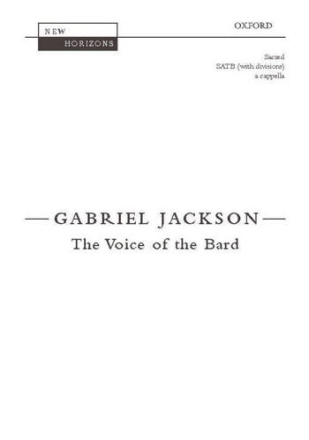 Jackson Gabriel Voice Of The Bard [Nh56] Choir - Mixed voices (SATB)