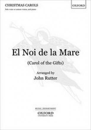 El noi de la mare for voice (unison chorus) and instruments vocal score (sp/en)