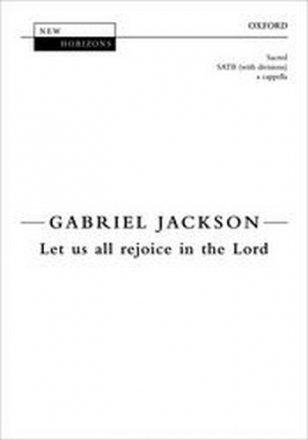 Jackson, Gabriel Let us all rejoice in the Lord