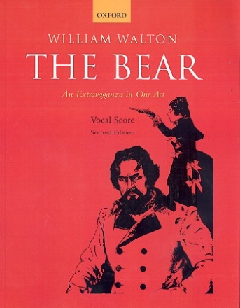 The Bear  vocal score (en/dt)