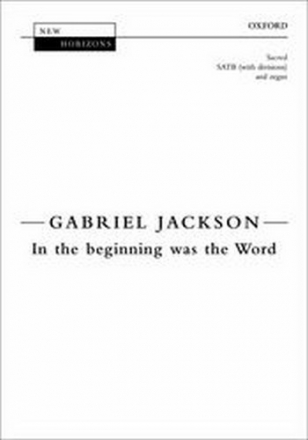 Jackson, Gabriel In the beginning was the Word