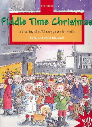 Fiddle Time Christmas (+Online Audio) for violin