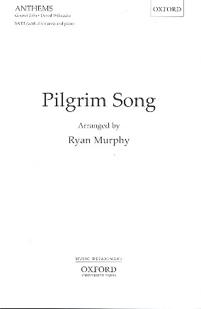 Pilgrim Song for mixed chorus and piano score