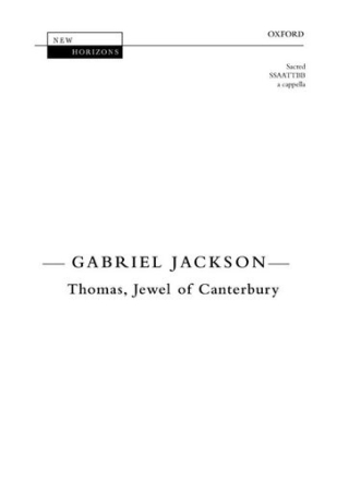 Jackson Gabriel Thomas Jewel Of Canterbury [Nh113] Choir - Mixed voices (SATB)