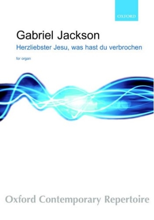 Jackson Gabriel Herzliebster Jesu Was Hast Du Verb. Organ solo