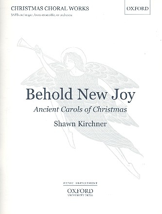 Behold new Joy for mixed chorus and organ (Brass ensemble/orchestra) vocal score