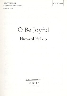 O be joyful for mixed chorus and organ score