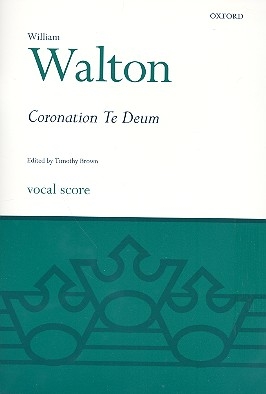 Coronation Te Deum for mixed chorus and orchestra vocal score