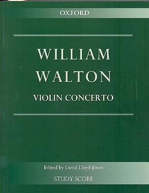 Concerto for violin and orchestra study score