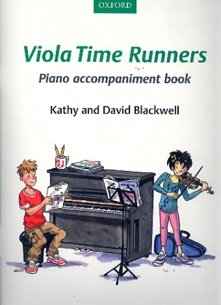 Viola Time Runners   for viola and piano piano accompaniment book