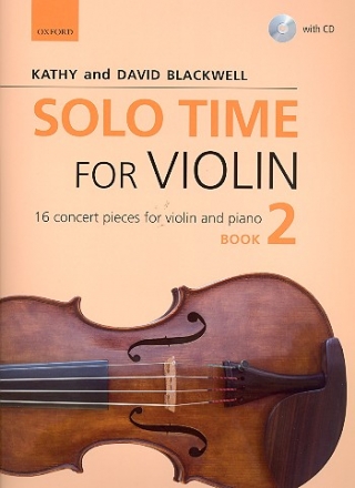 Solo Time vol.2 (+Online Audio) for violin and piano