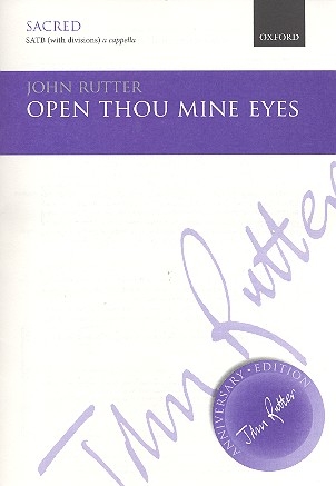 Open Thou mine Eyes for mixed chorus a cappella score