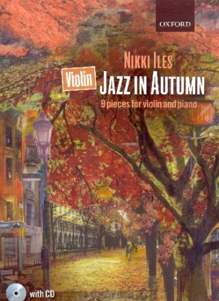 Violin Jazz in Autumn (+CD) for violin and piano