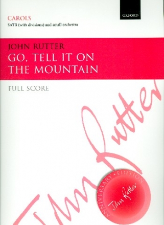 Go tell it on the Mountain for mixed chorus and small orchestra score