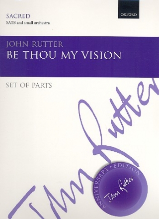 Be thou my Vision for mixed chorus and small orchestra instrumental parts (strings 4-4-3-2-1)