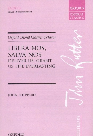 Libera nos salva nos for mixed chorus a cappella score (en/la)