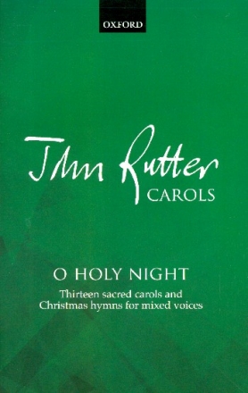 O Holy Night for mixed chorus (some with accompaniment) vocal score