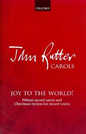 Joy to the World! for mixed chorus (some with accompaniment) vocal score