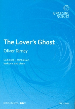 The Lover's Ghost for young male chorus (with cambiata voices) and piano score