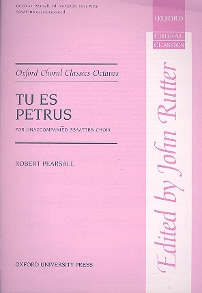 Tu es Petrus for chorus (SSAATTBB) a cappella