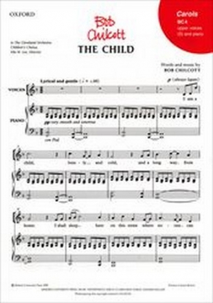 The Child for childresn's chorus and piano score