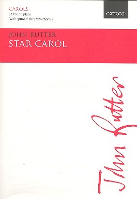 Star Carol for mixed chorus and piano (children's chorus ad lib) score