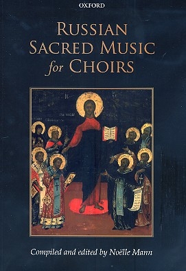 Russian sacred Music for mixed chorus a cappella score