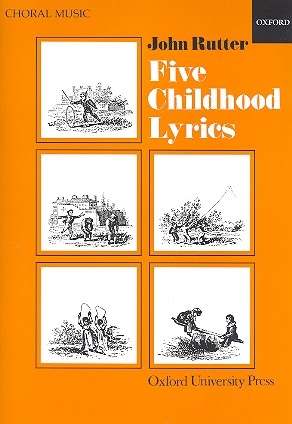 5 Childhood Lyrics  for mixed chorus a cappella score