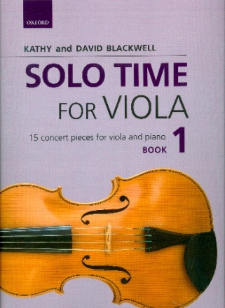 Solo Time vol.1 for viola and piano