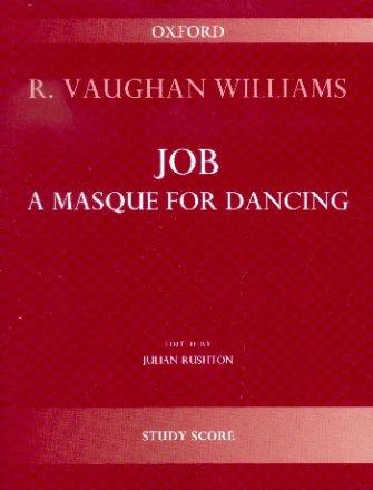 Job - A Masque for Dancing for orchestra study score