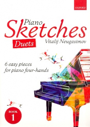 Piano Sketches Duets vol.1 for piano 4 hands score