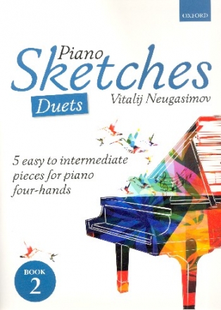 Piano Sketches Duets vol.2 for piano 4 hands score