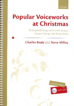 Popular Voiceworks at Christmas (+ CD) for mixed chorus and piano (instruments ad lib) score