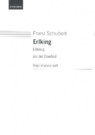 Erlking for young male chorus (with cambiata voices) and piano piano part (original)