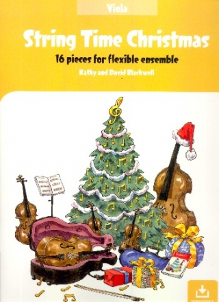 String Time Christmas for flexible string ensemble viola