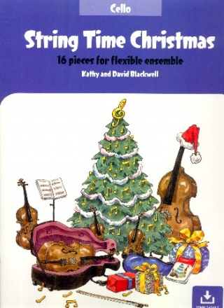 String Time Christmas for flexible string ensemble cello