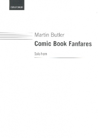 Comic Book Fanfares for horn