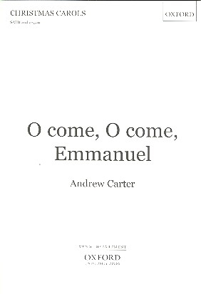 O come o come  Emmanuel for mixed chorus and organ score