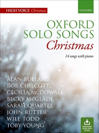 Oxford Solo Songs: Christmas (+Online Audio) for high voice and piano score