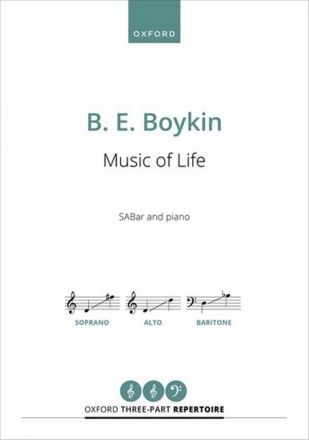 B. E. Boykin, Music of Life SABar and Piano