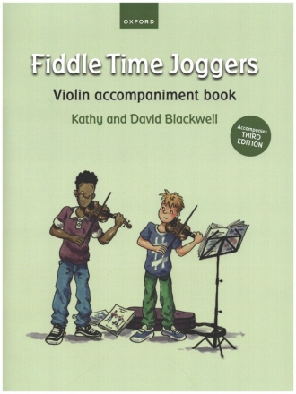 Fiddle Time Joggers for violin and piano violin accompaniment