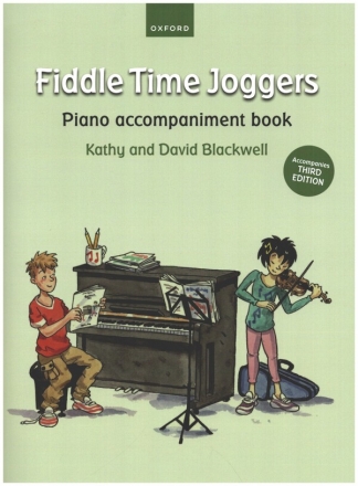 Fiddle Time Joggers for violin and piano piano accompaniment