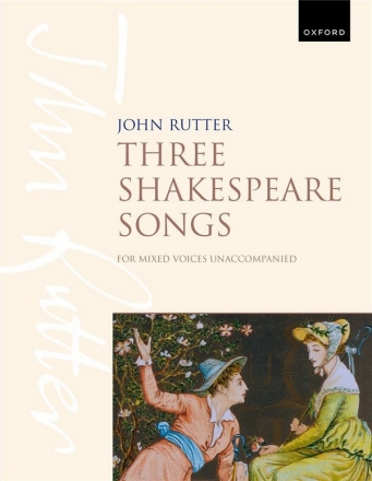 Three Shakespeare Songs for  mixed voices (SATBarB unaccompanied vocal score