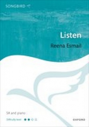 Reena Esmail, Listen SA and Piano Chorpartitur