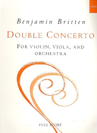 Double Concerto for violin, viola and orchestra score