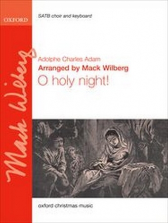 O holy night! for mixed chorus and keyboard score (en)