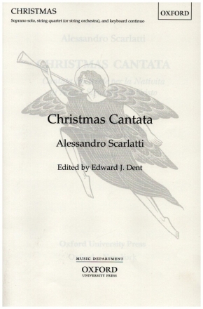 Christmas Cantata for soprano, string quartet (string orchestra) and keyboard vocal score (it/en)