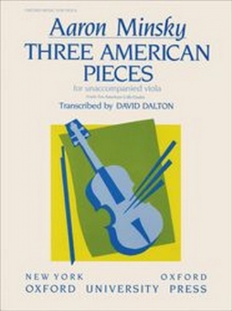 3 American Pieces for viola