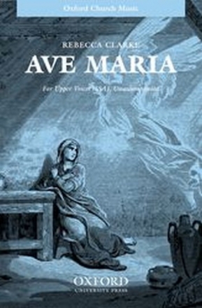 Ave Maria for female chorus a cappella score